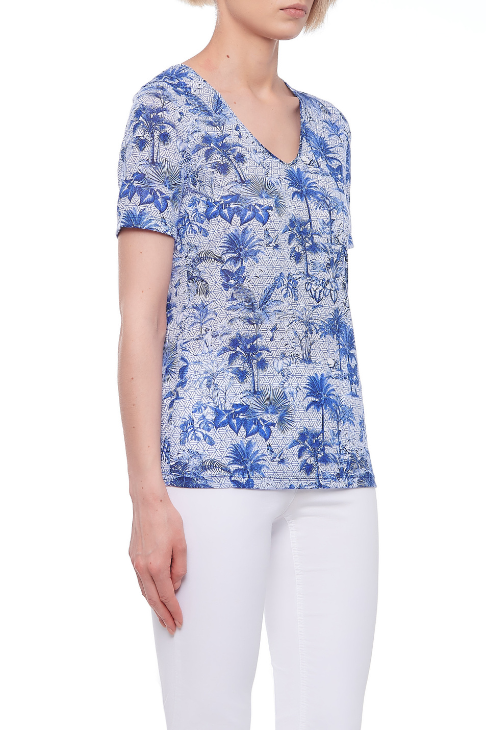 Женский Gerry Weber Футболка с принтом (цвет ), артикул 270176-44083 | Фото 5