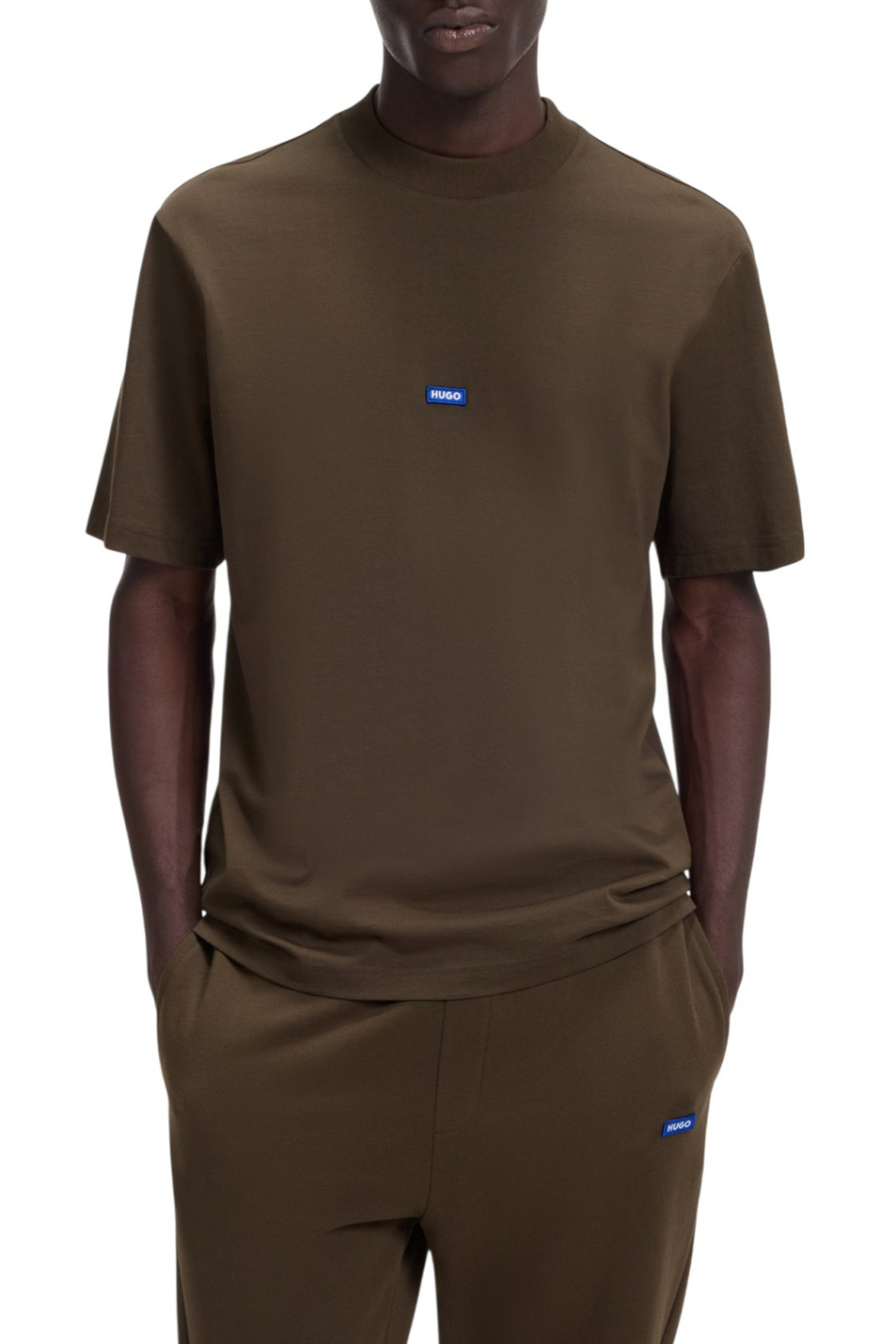 Мужской HUGO Футболка Nieros из хлопка (цвет ), артикул 50509991 | Фото 3