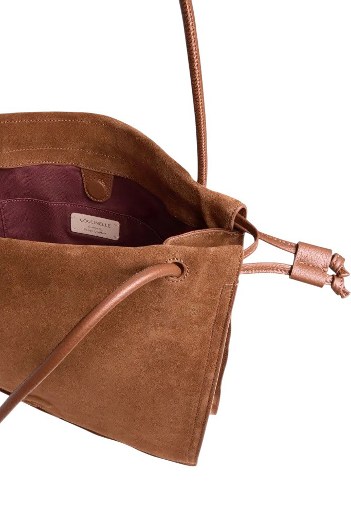 Женский Coccinelle Сумка DULSE из натуральной замши (цвет ), артикул E1SS6110101 | Фото 3