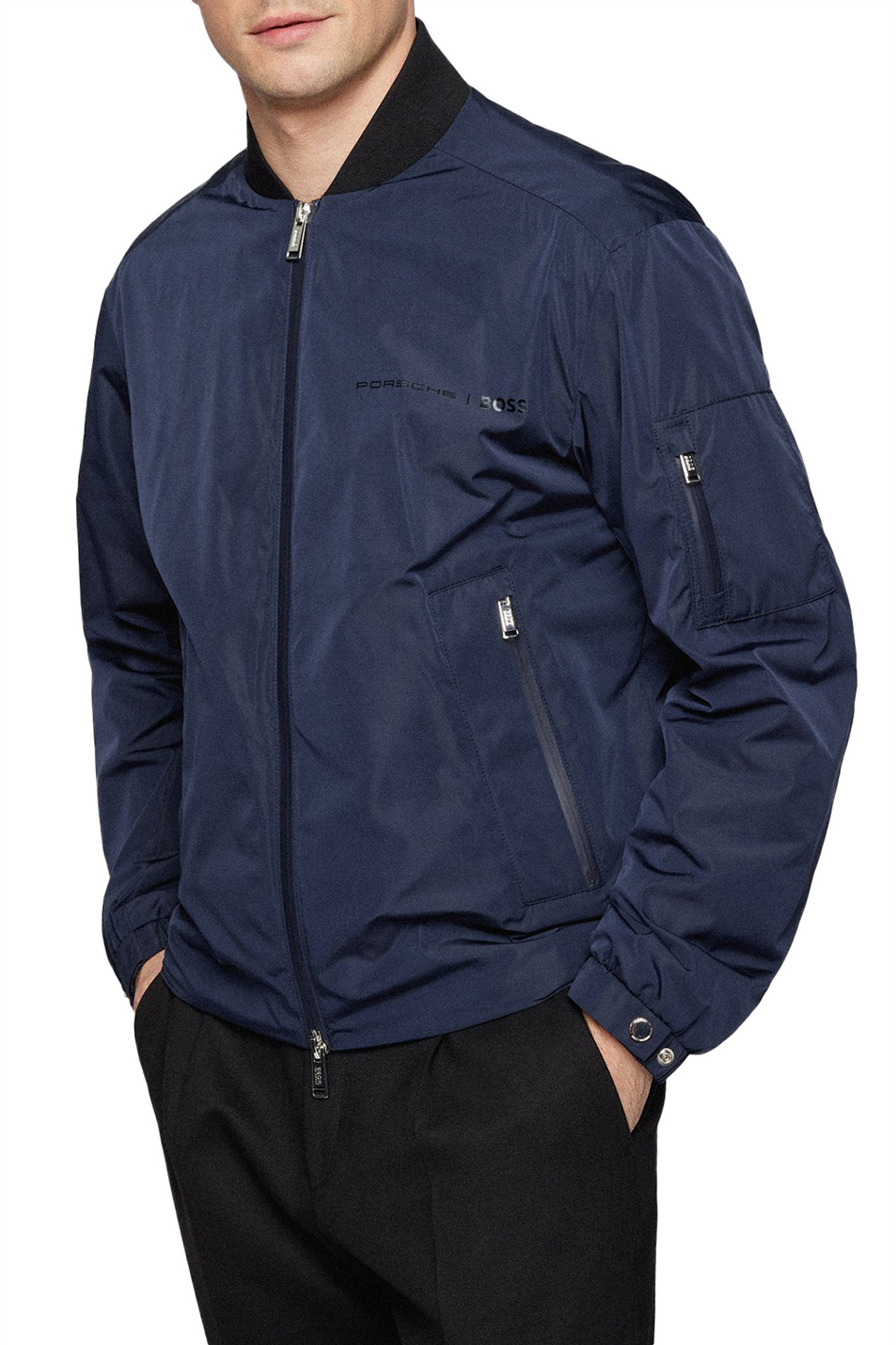 Мужской BOSS Куртка прямого кроя из водоотталкивающего материала (цвет ), артикул 50464957 | Фото 3