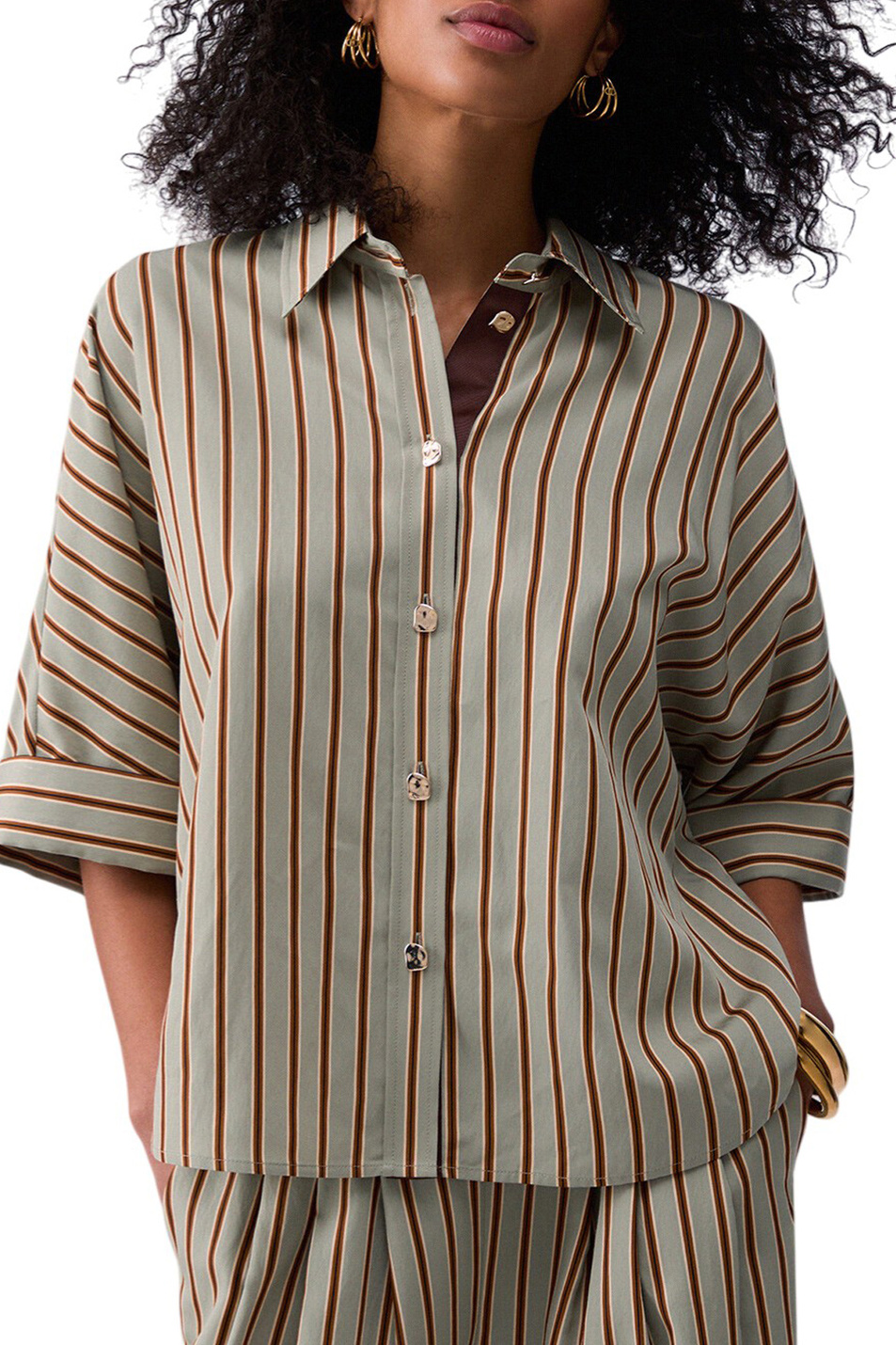 Женский Liu Jo Рубашка с короткими рукавами (цвет ), артикул CA6351T553A | Фото 3