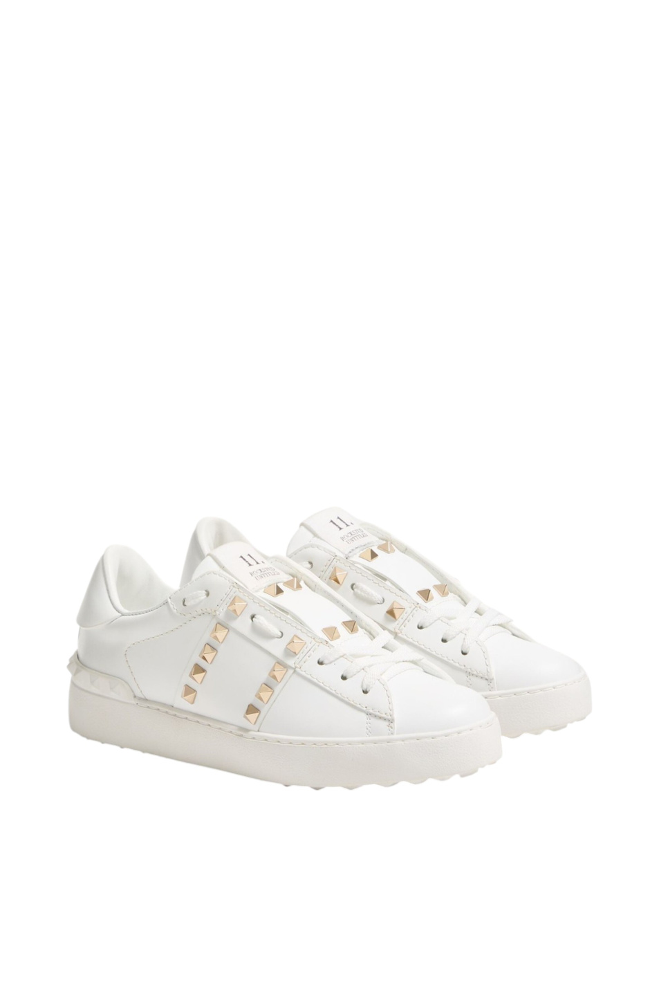 Кеды Rockstud Untitled|Основной цвет:Белый Женский Valentino Кеды Rockstud Untitled (цвет ), артикул 9W2S0A01BHS | Фото 2