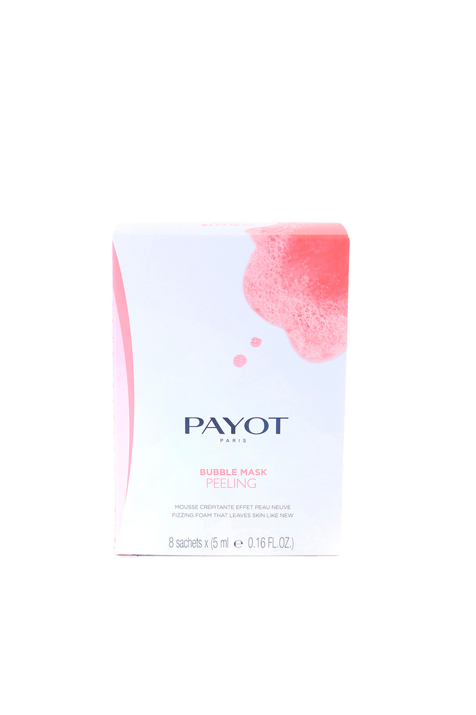Не имеет пола PAYOT Гель-маска для лица отшелушивающая BUBBLE MASK PEELING, 5 мл х 8 (цвет ), артикул 65117647 | Фото 1
