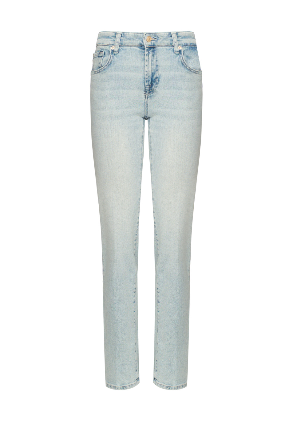 Женский 7 for all Mankind Джинсы из смесового хлопка (цвет ), артикул 7UC90A91 | Фото 1