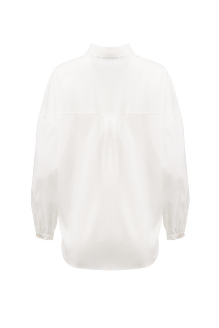 Рубашка VIGNOLA из смесового хлопка|Основной цвет:Белый|Артикул:51910325 | Фото 2