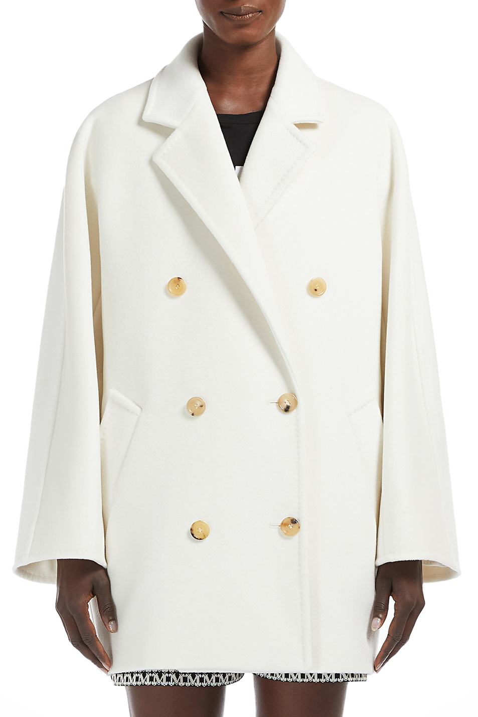 Женский Max Mara Пальто GUINEA из шерсти и кашемира (цвет ), артикул 10860329 | Фото 3