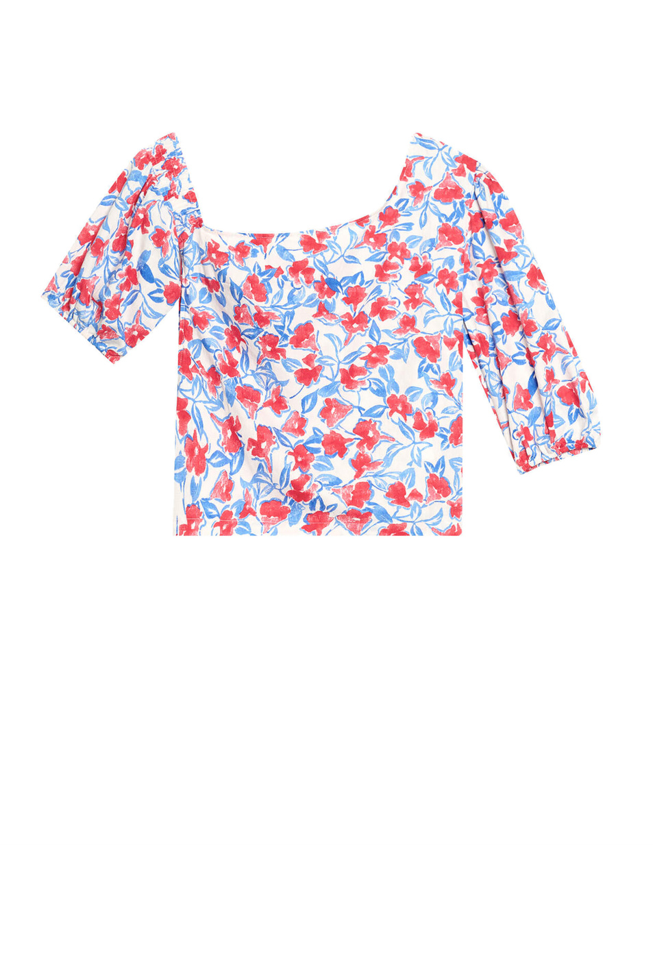Женский Orsay Блуза с асимметричным вырезом и принтом (цвет ), артикул 626012 | Фото 1