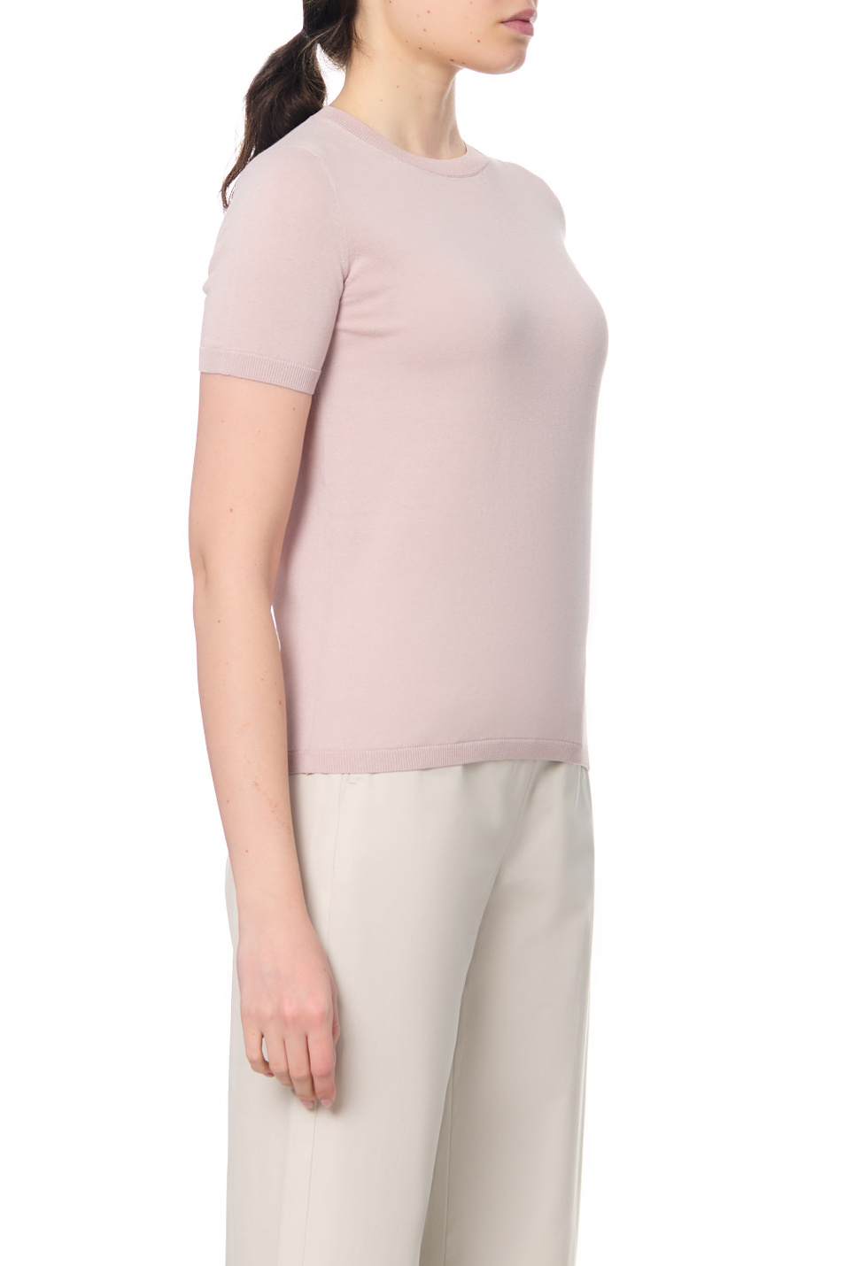 Женский Max Mara Футболка MIDAS с круглым вырезом (цвет ), артикул 93610922 | Фото 5