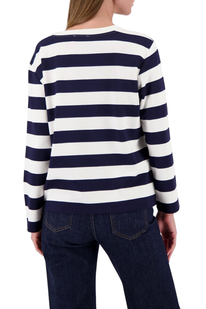 Женский Monari Джемпер в полоску (цвет ), артикул 410080 | Фото 4
