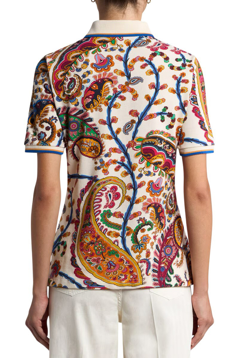 Женский Etro Поло с принтом пейсли (цвет ), артикул WRMD0001AKH21X0800 | Фото 3