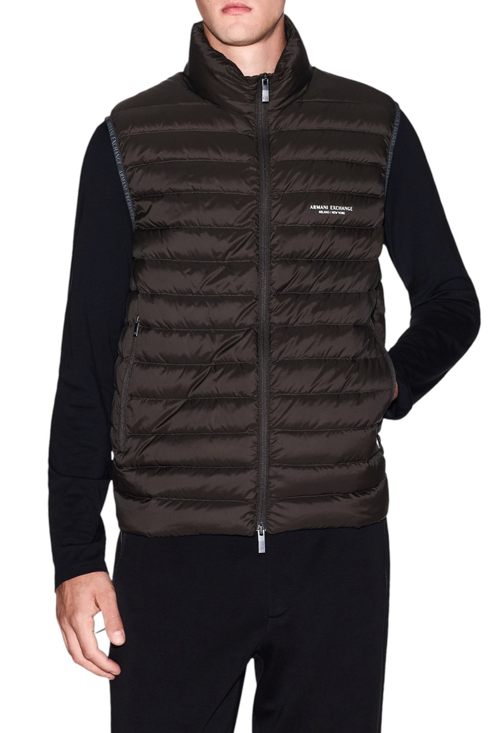 Мужской Armani Exchange Жилет стеганый (цвет ), артикул XM001576-AF16927 | Фото 3