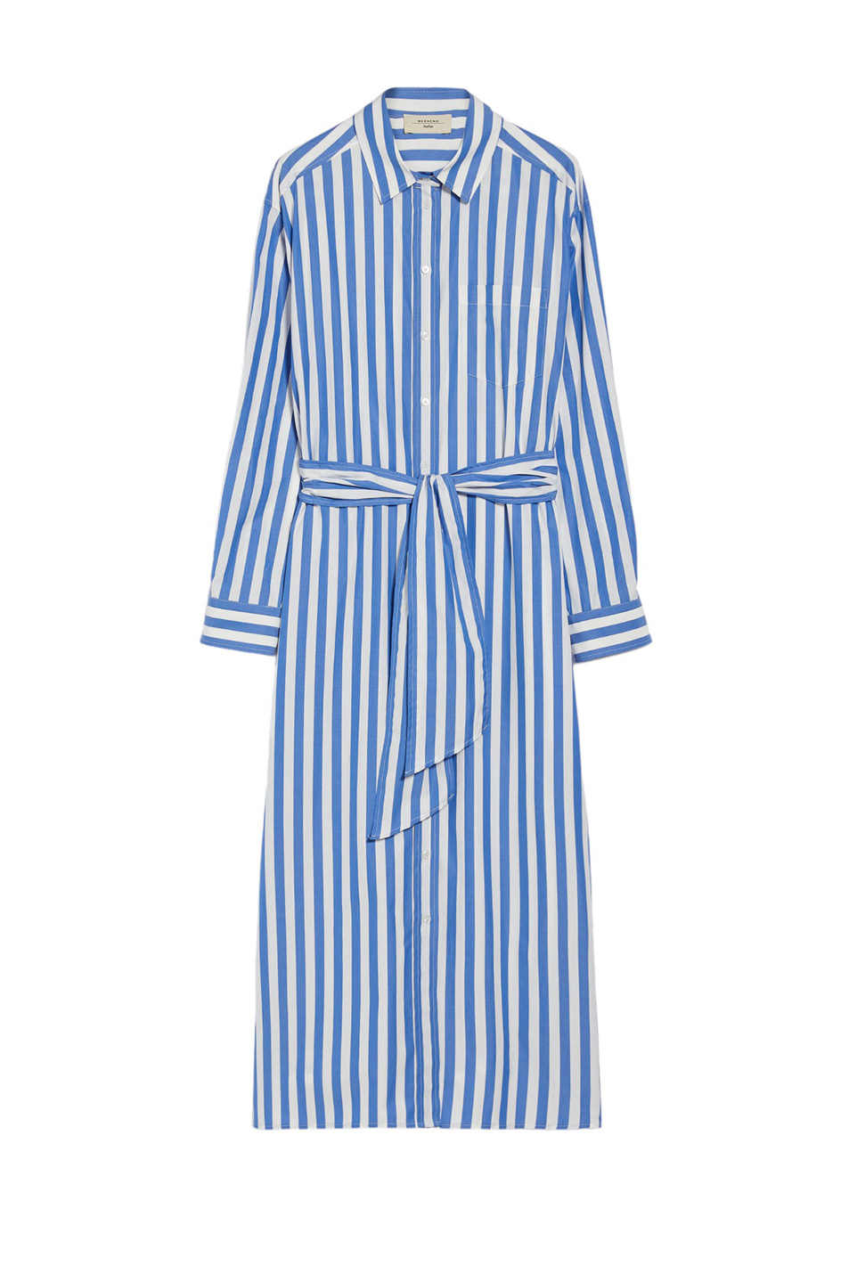 Женский Weekend Max Mara Платье-рубашка FALASCO из натурального хлопка (цвет ), артикул 2415221142 | Фото 1
