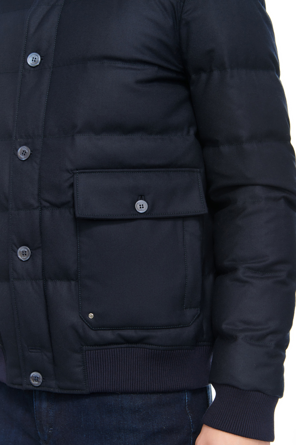 Мужской Stefano Ricci Куртка стеганая из натуральной шерсти (цвет ), артикул MZJ3400170-W610 | Фото 8