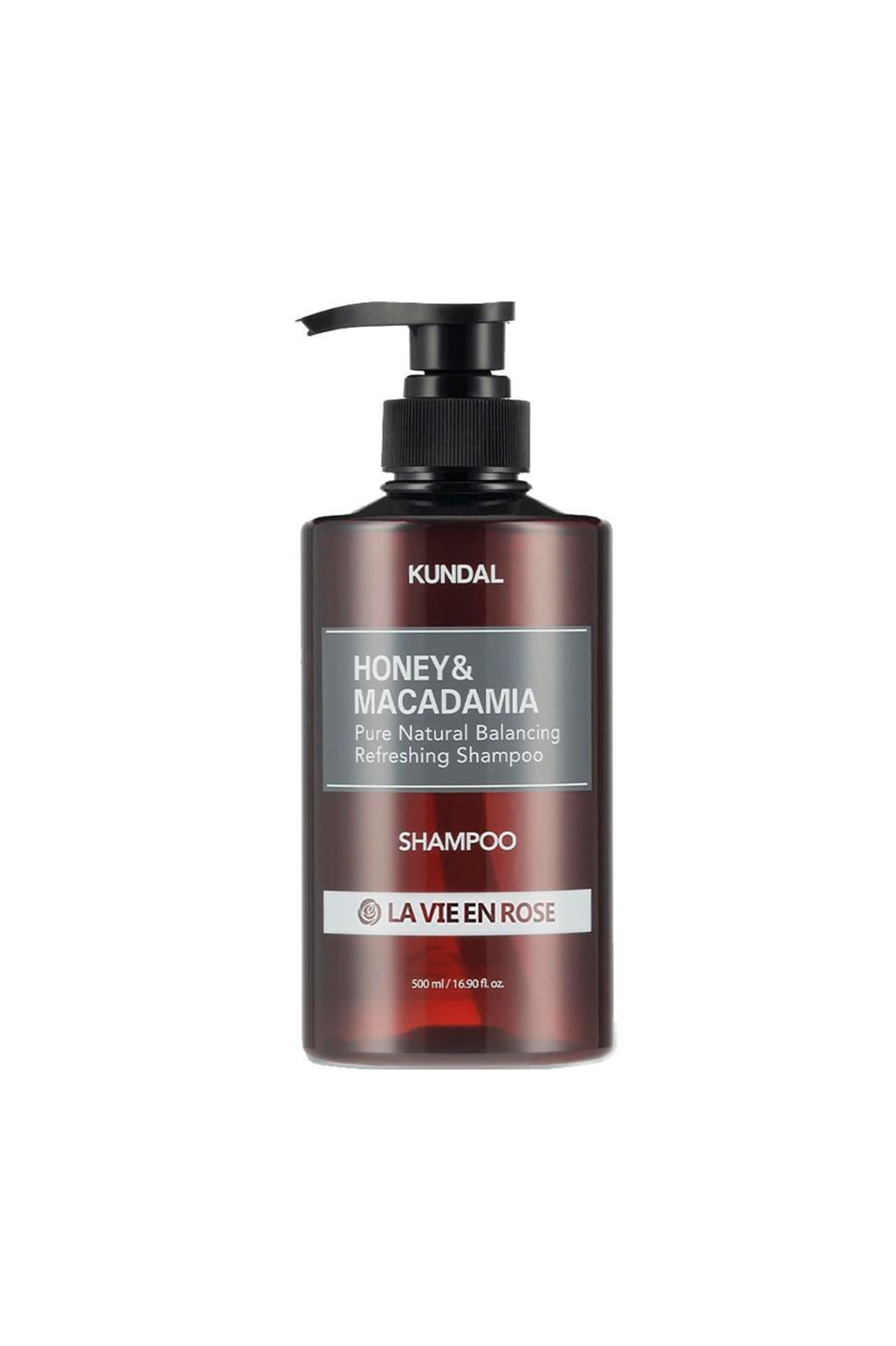 Не имеет пола KUNDAL Шампунь Honey & Macadamia Shampoo La Vie En Rose, 500 мл (цвет ), артикул K8809693251711 | Фото 1