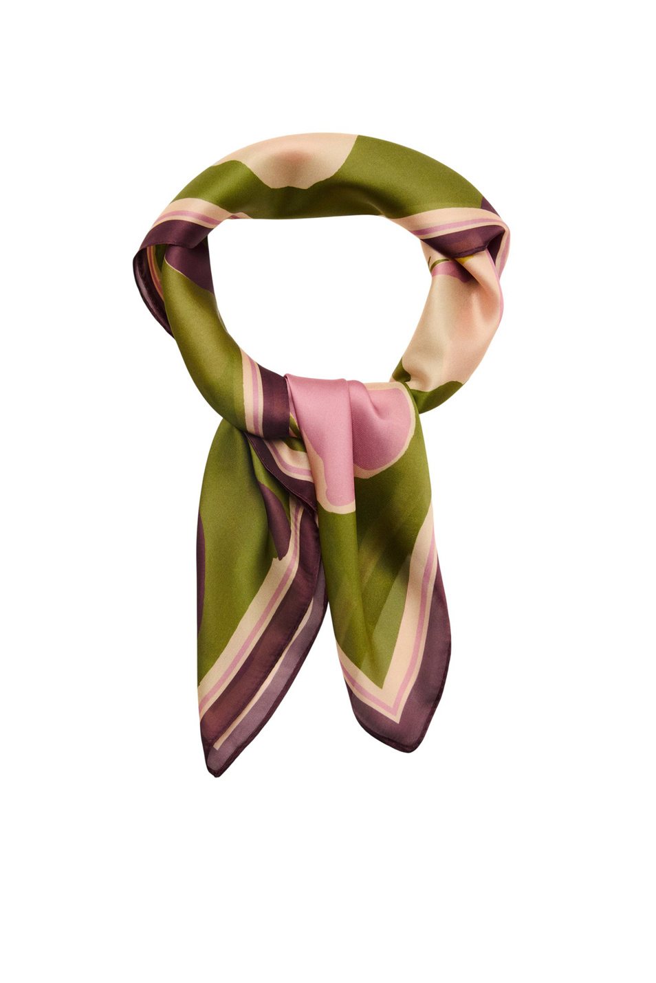 Женский Mango Платок FLORENCE с принтом (цвет ), артикул 27004436 | Фото 2