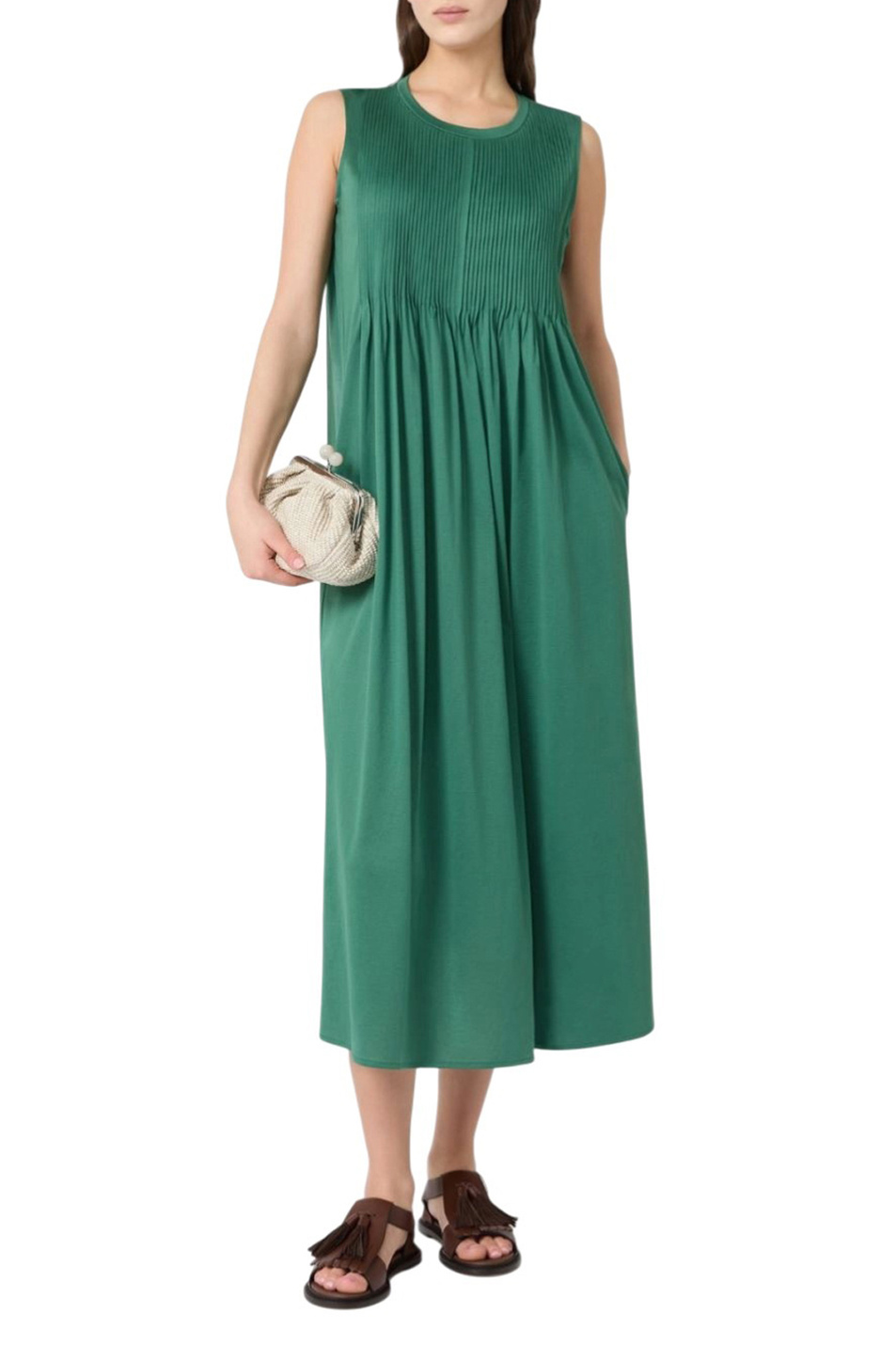 Женский Weekend Max Mara Платье RICORDO из хлопка (цвет ), артикул 2615621022 | Фото 2