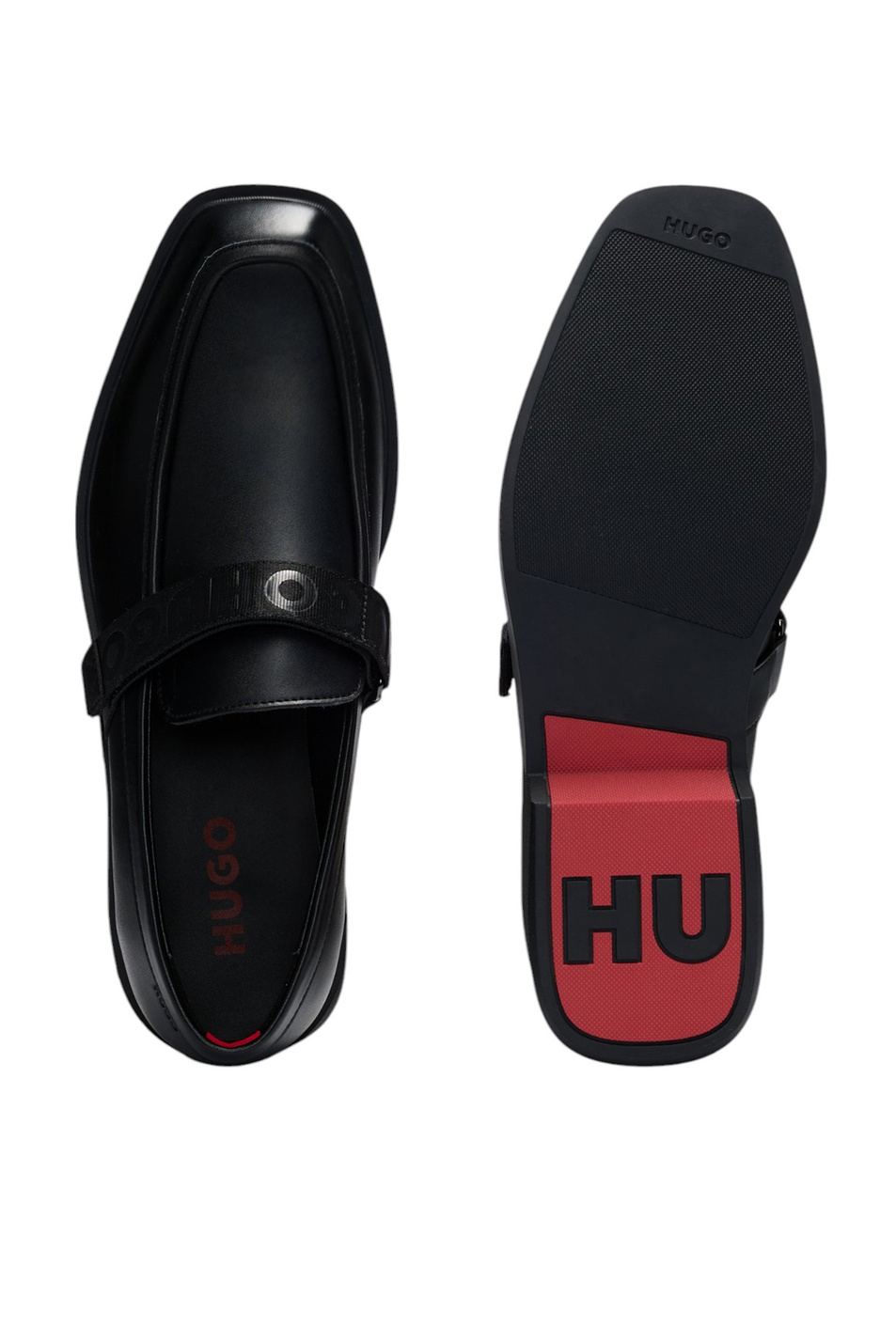 Мужской HUGO Мокасины с логотипом (цвет ), артикул 50536228 | Фото 4