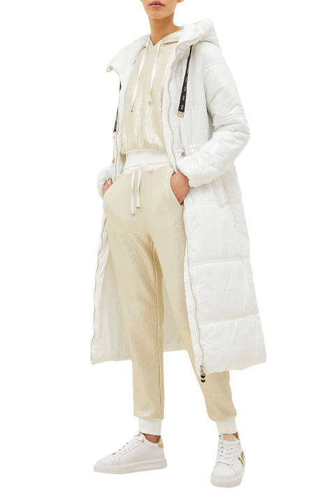 Liu Jo Стеганое пальто из блестящего нейлона ( цвет), артикул TF2171T3149 | Фото 2