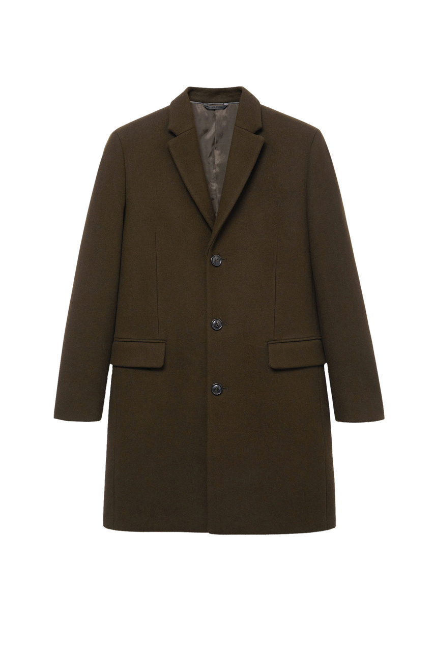 Однобортное пальто ARIZONA|Основной цвет:Коричневый|Артикул:17034031 | Фото 1
