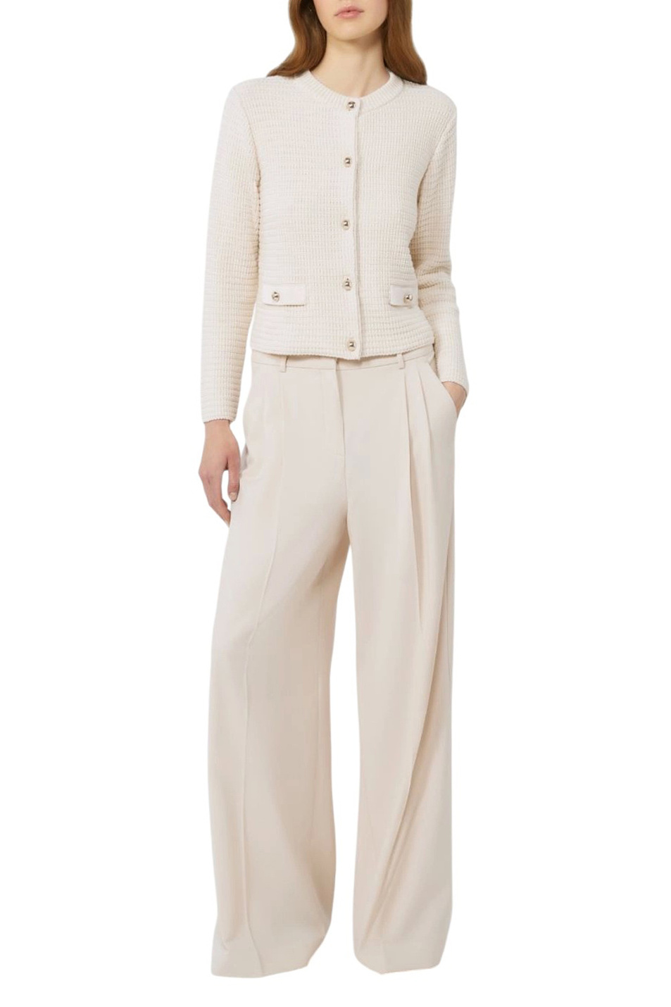 Женский Weekend Max Mara Брюки ASTA однотонные (цвет ), артикул 2615131061 | Фото 2