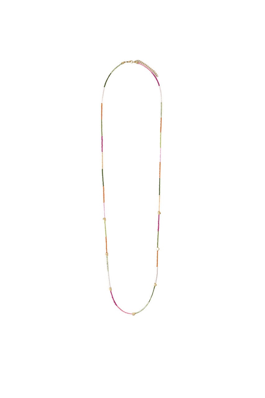 Ожерелье из бисера|Основной цвет:Разноцветный|Артикул:208424 | Фото 1