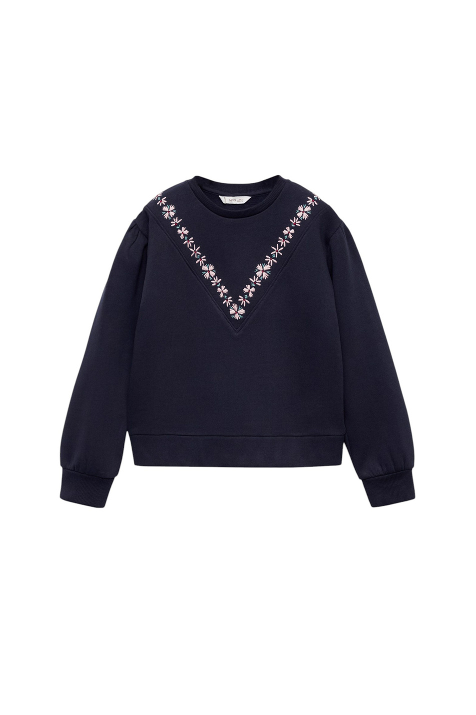 Девочкам Mango Kids Свитшот JARDIN с вышивкой (цвет ), артикул 77017697 | Фото 1