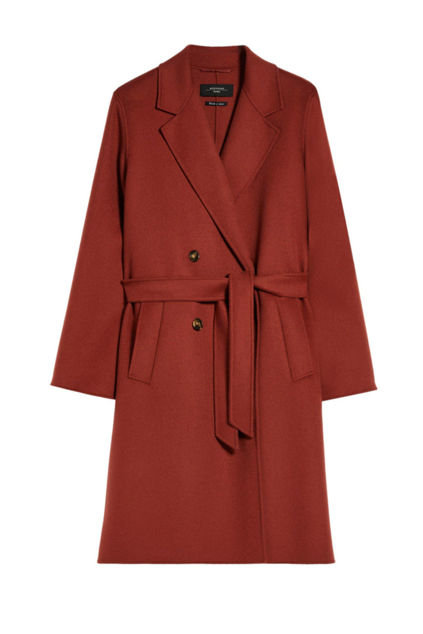 Пальто FLIRT из натуральной шерсти|Основной цвет:Красный|Артикул:2415011011 | Фото 1