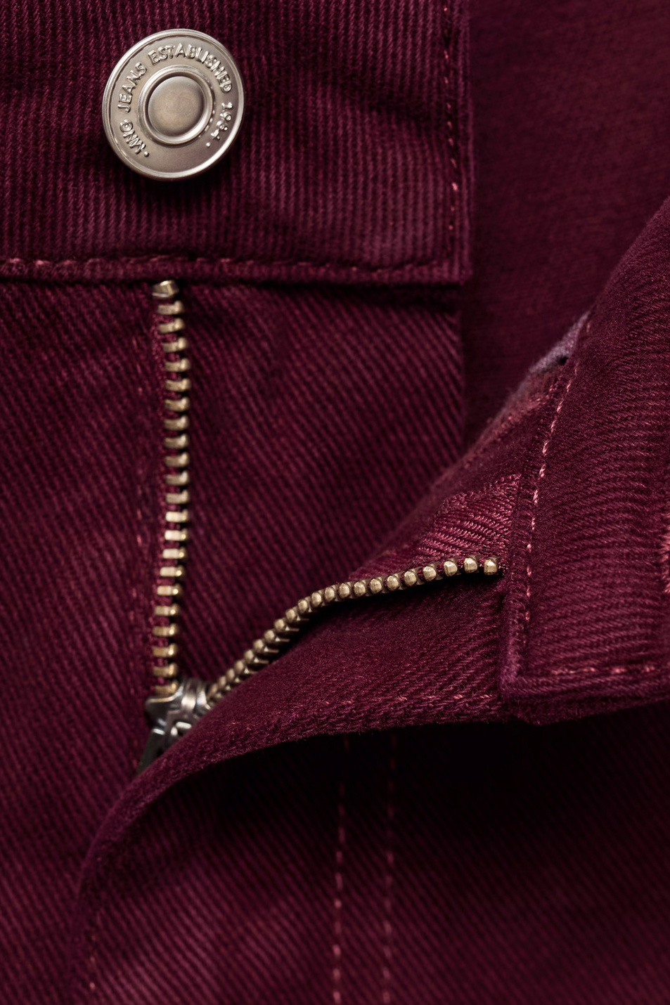 Женский Mango Джинсы CAMILLA из хлопка (цвет ), артикул 17014792 | Фото 5