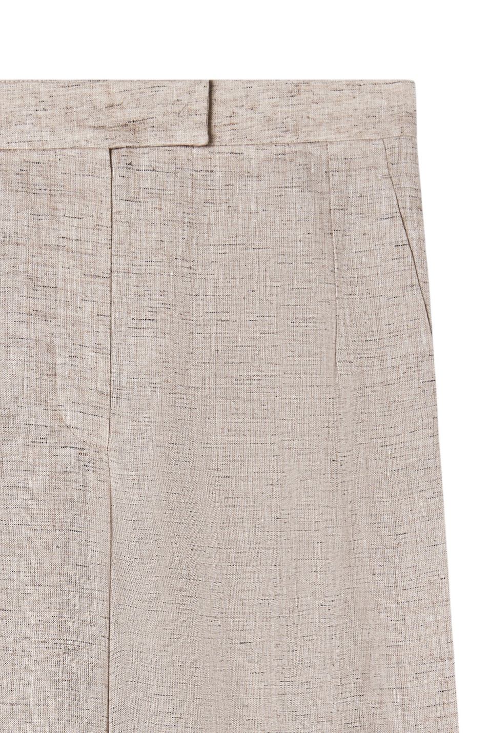 Женский Emporio Armani Брюки из смесового льна (цвет ), артикул EW003973-TE10381 | Фото 5