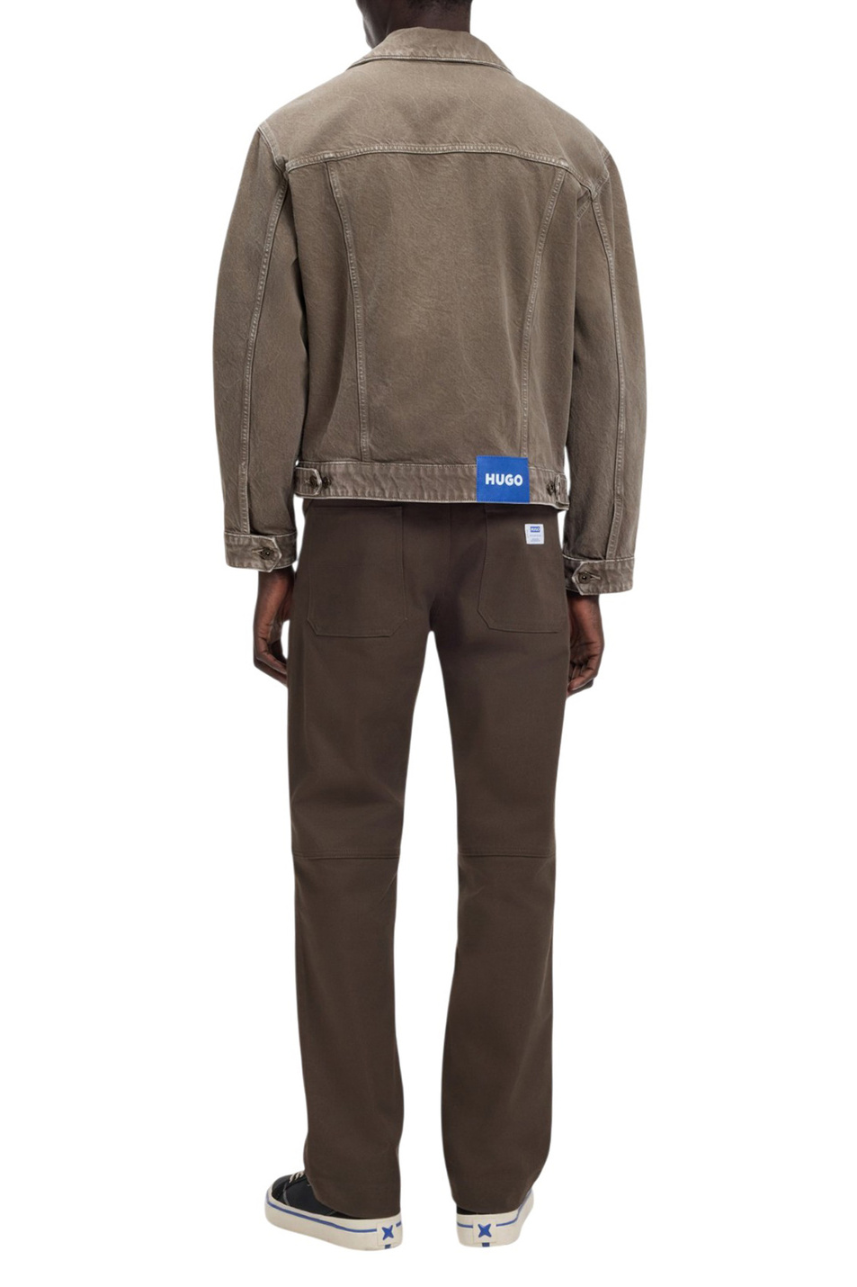 Куртка Dex джинсовая|Основной цвет:Коричневый Мужской HUGO Куртка Dex джинсовая (цвет ), артикул 50551912 | Фото 4