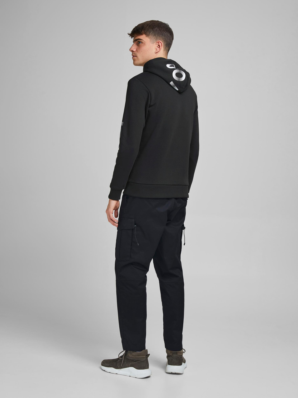 Мужской Jack & Jones Толстовка с крупным логотипом (цвет ), артикул 12184939 | Фото 5