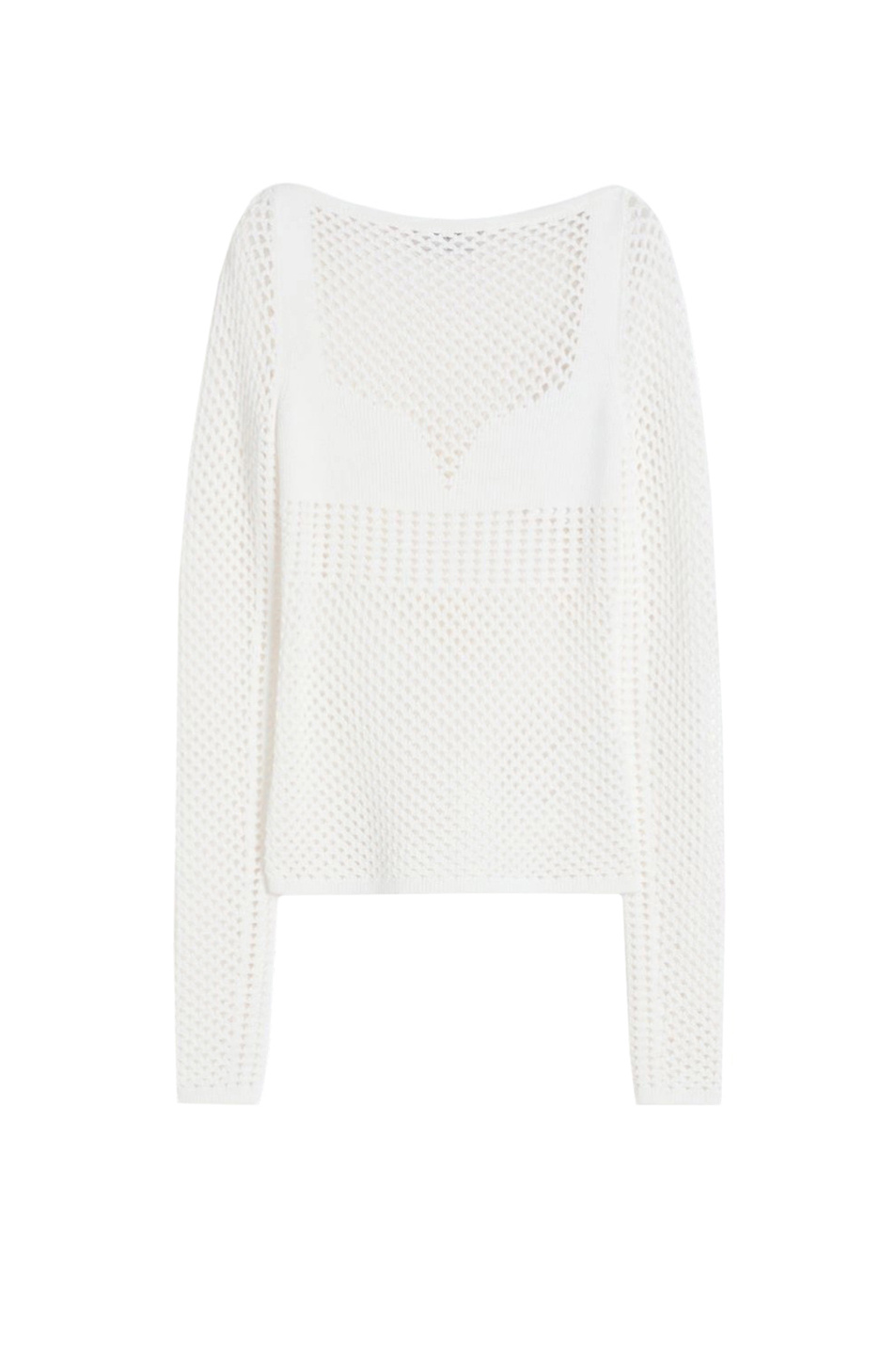 Женский Sportmax Джемпер FAGLIA фактурной вязки (цвет ), артикул 2612361052 | Фото 2