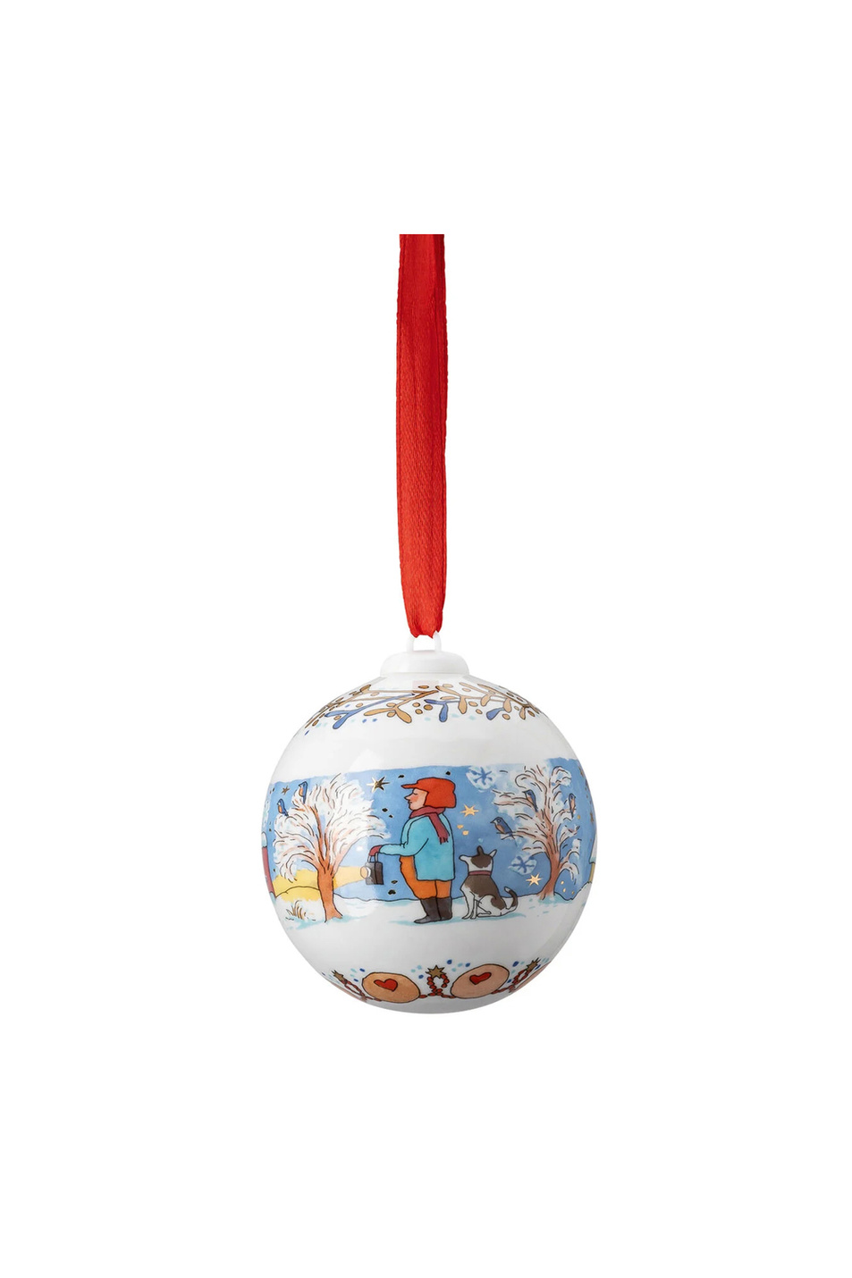 Rosenthal Елочный шар "Во дворе с фонарем" 6 см (цвет ), артикул 02252-722990-27940 | Фото 1