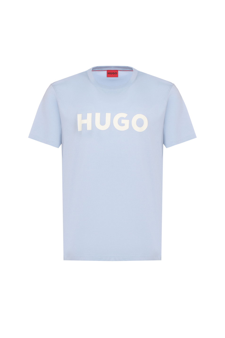 Футболка Dulivio из хлопка с логотипом|Основной цвет:Голубой Мужской HUGO Футболка Dulivio из хлопка с логотипом (цвет ), артикул 50467556 | Фото 1