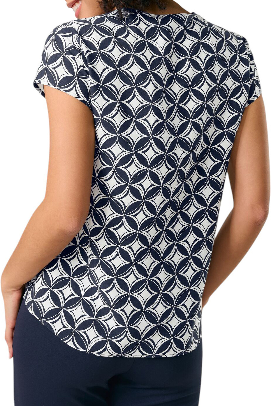 Женский Gerry Weber Блузка с принтом (цвет ), артикул 965065-31442 | Фото 4
