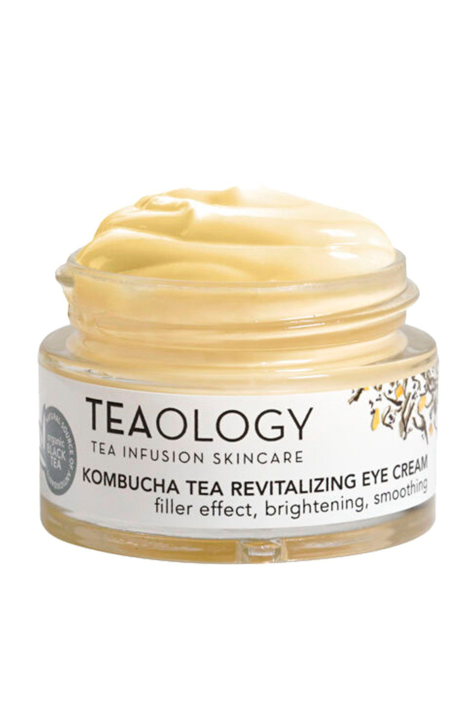 Не имеет пола Teaology Крем для кожи вокруз глаз восстанавливающий, с филлер эффектом с настоем черного чая, чайного гриба Kombucha Tea Revitalizing Eye Cream, 15 мл (цвет ), артикул T50518 | Фото 1