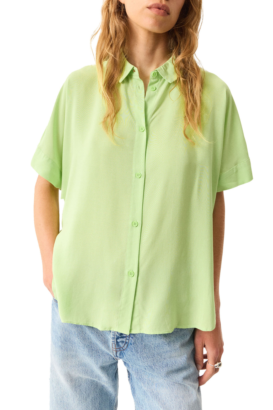 Женский Parfois Рубашка с коротким рукавом (цвет ), артикул 217119 | Фото 3
