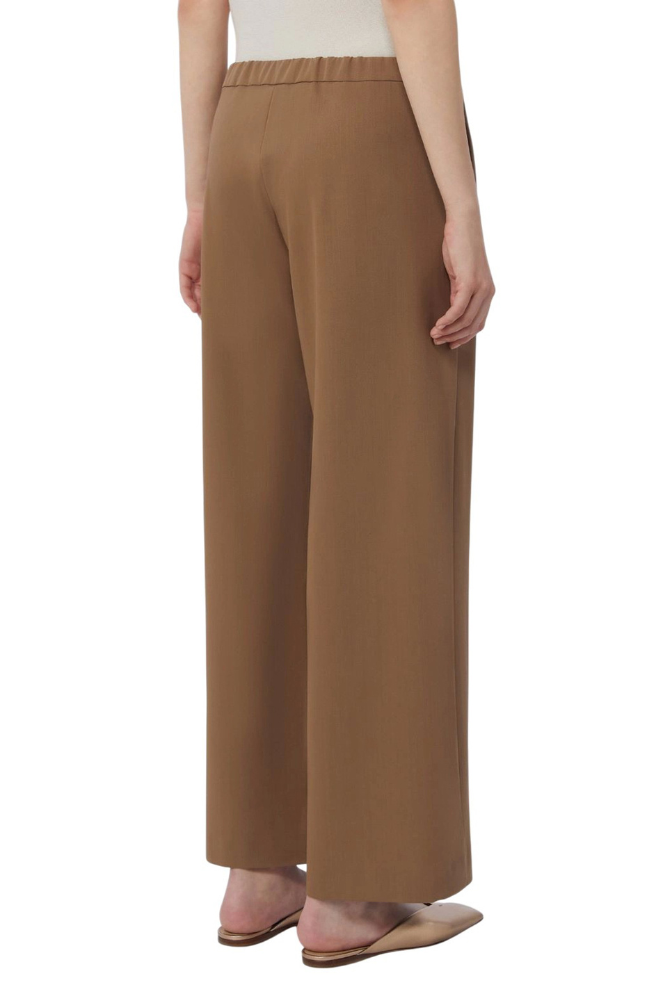 Женский Max Mara Брюки ARGENTA из шерсти (цвет ), артикул 2619131031 | Фото 4