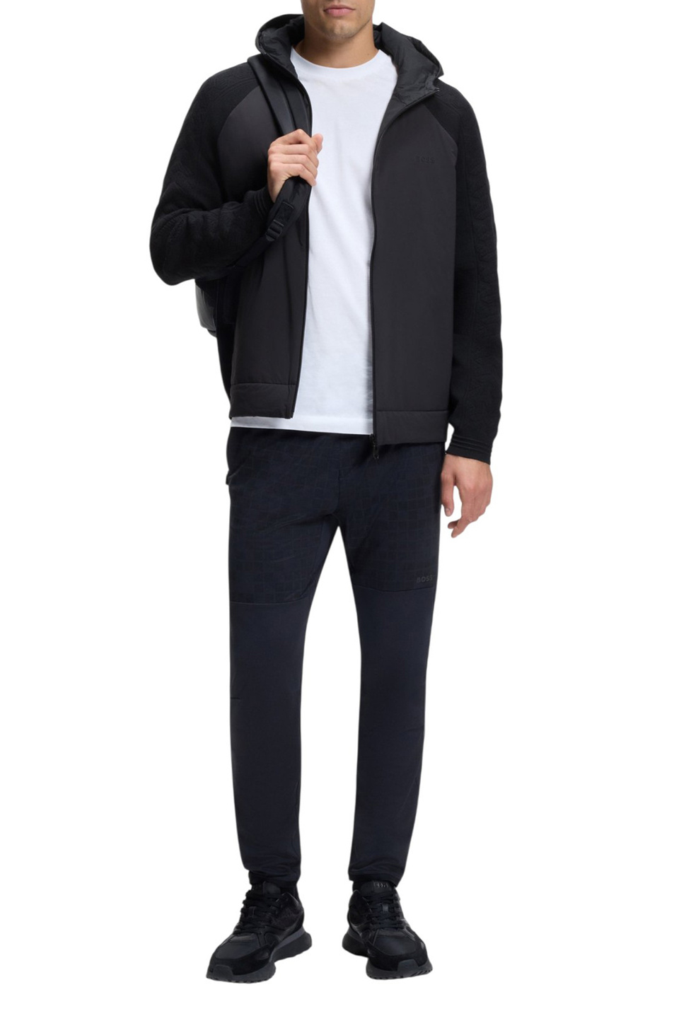 Мужской BOSS Куртка с шерстяными рукавами (цвет ), артикул 50547502 | Фото 2