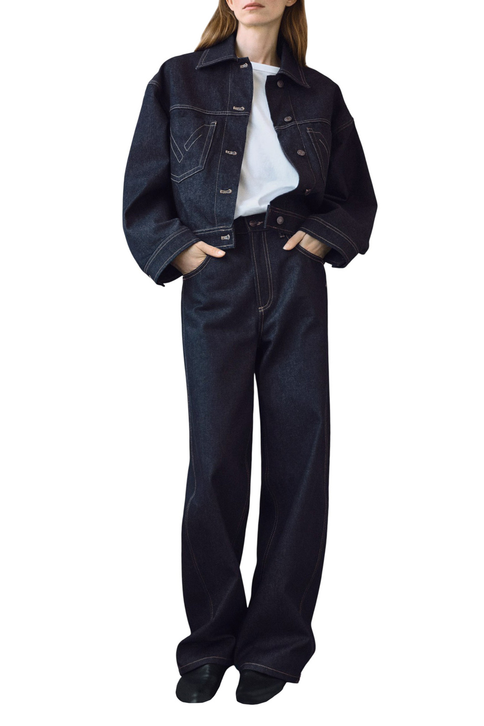 Куртка SUSAN джинсовая|Основной цвет:Синий Женский Mango Куртка SUSAN джинсовая (цвет ), артикул 17075805 | Фото 2