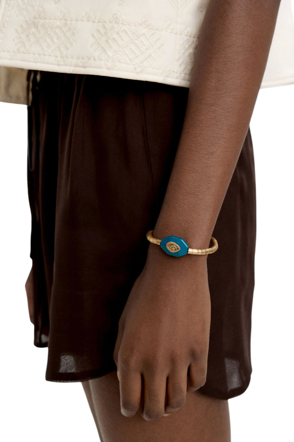 Женский Parfois Браслет эластичный с подвеской (цвет ), артикул 238721 | Фото 2