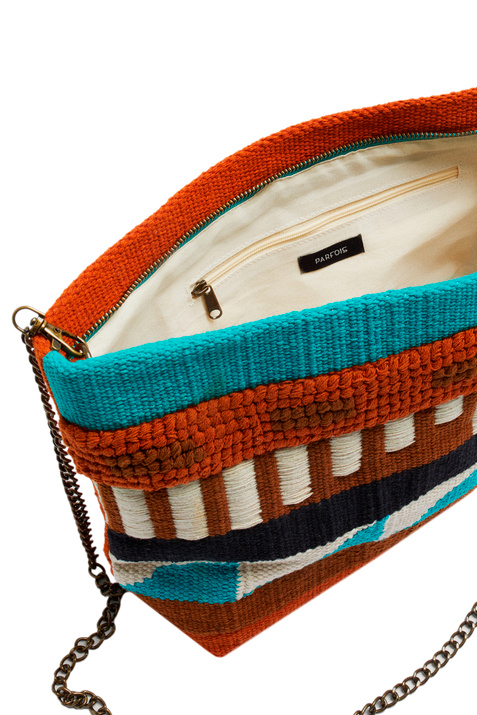 Parfois Жаккардовая разноцветная сумка ( цвет), артикул 195922 | Фото 4