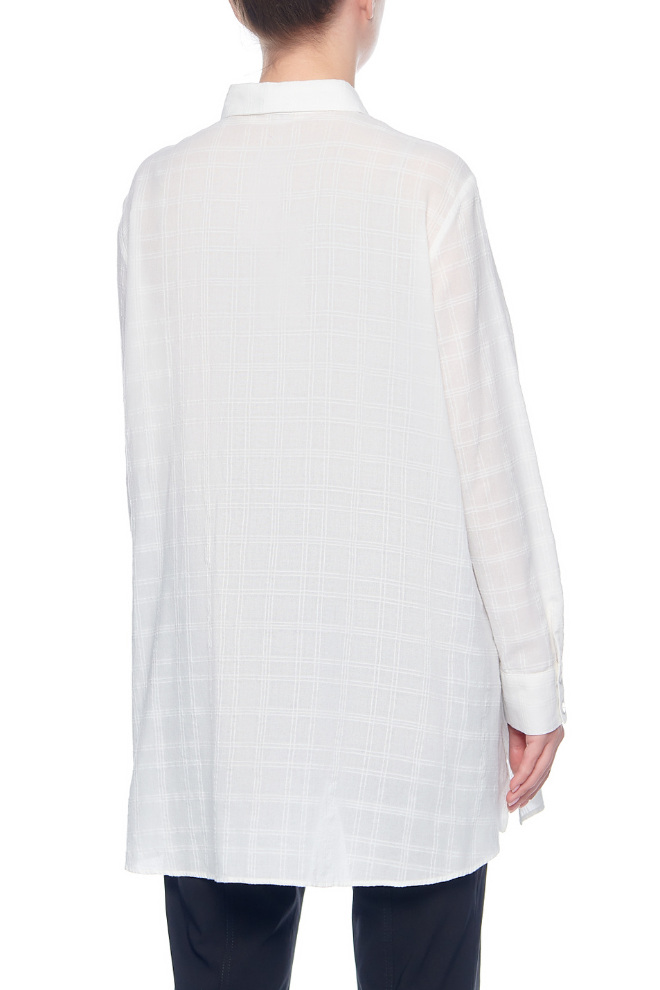 Samoon Расклешенная хлопковая блуза (цвет ), артикул 960499-29174 | Фото 6