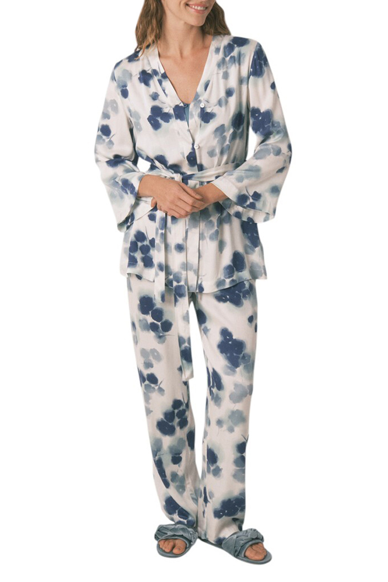 Пижама с цветочным принтом|Основной цвет:Зеленый Женский Women'secret Пижама с цветочным принтом (цвет ), артикул 3592432 | Фото 1