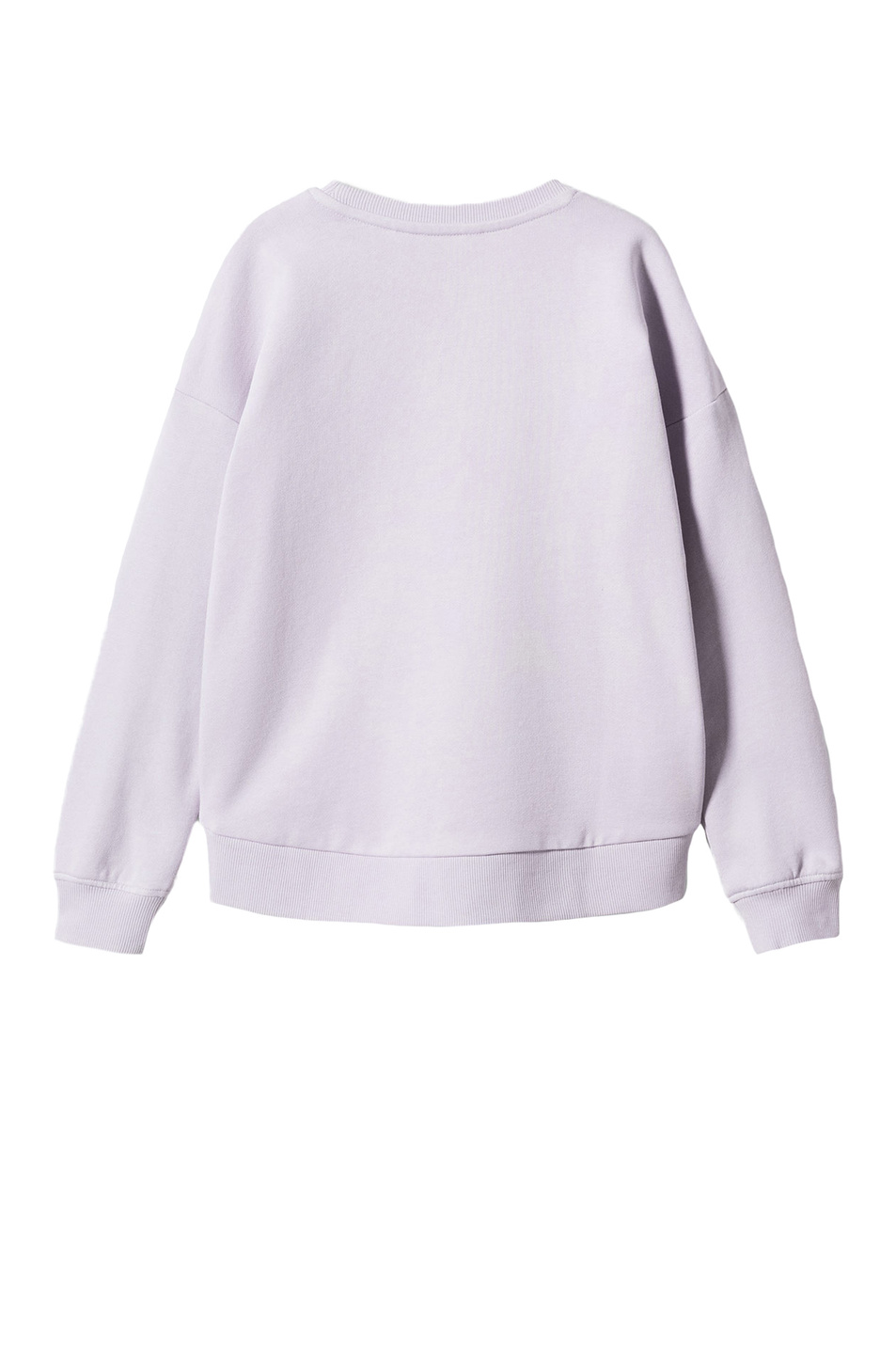 Девочкам Mango Kids Свитшот DUBLINI из хлопка с надписью (цвет ), артикул 47041284 | Фото 2