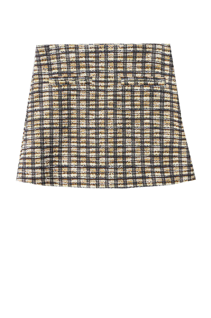 Твидовая юбка LOTI|Основной цвет:Разноцветный|Артикул:47084017 | Фото 1