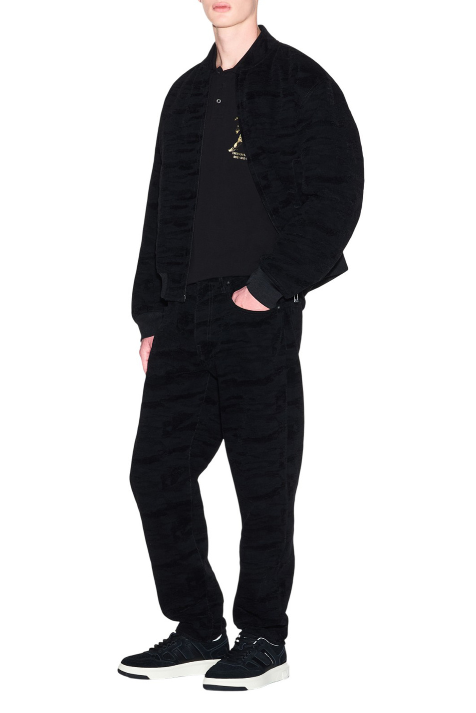 Мужской Armani Exchange Поло из хлопка (цвет ), артикул XM001993-AF10366 | Фото 2