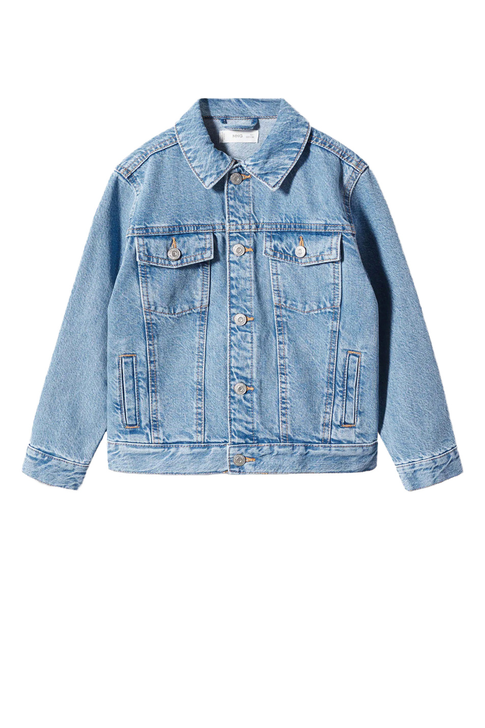 Мальчикам Mango Kids Куртка джинсовая DIEGO (цвет ), артикул 47002879 | Фото 1