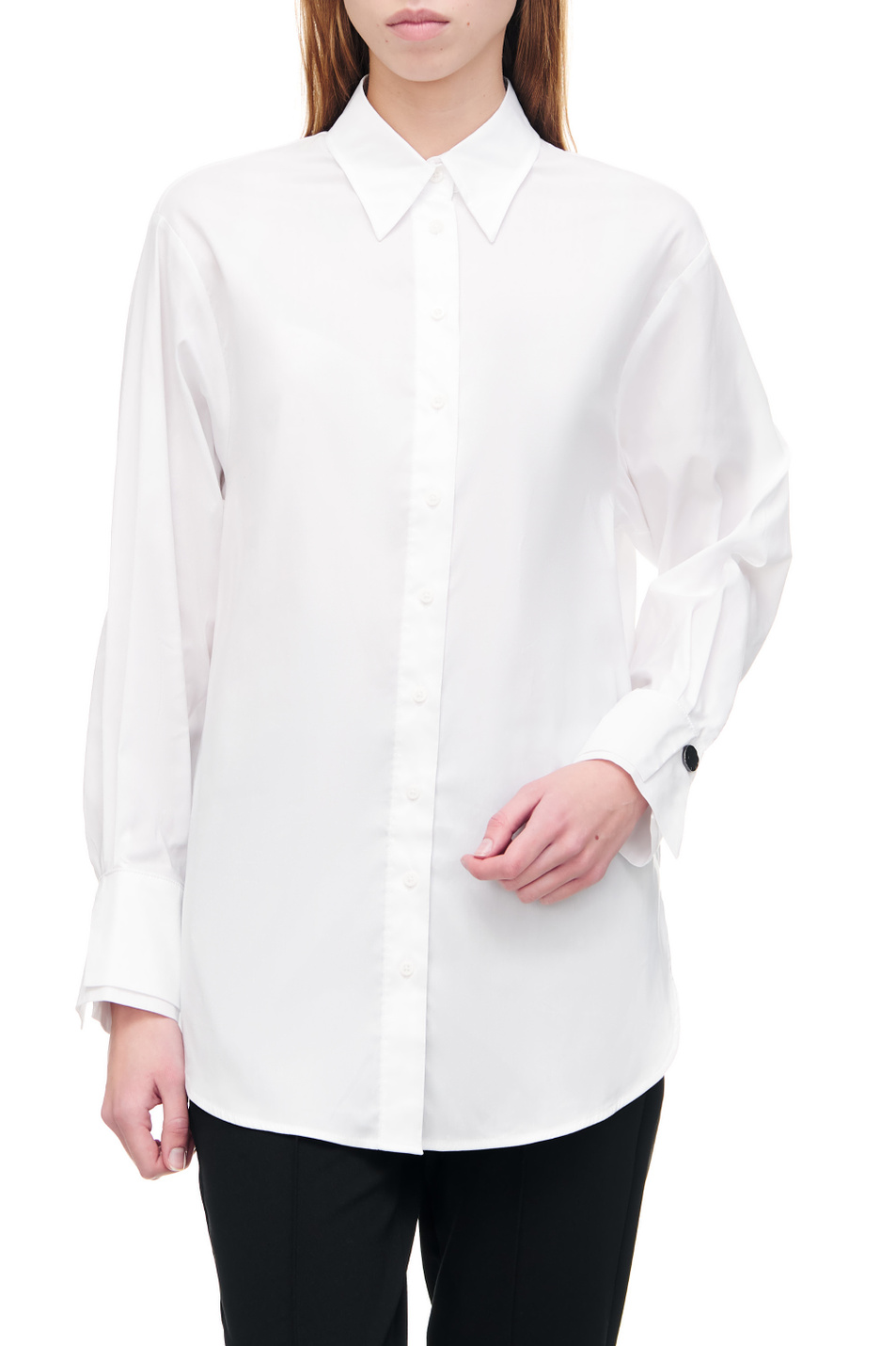 Женский Gerry Weber Блузка из эластичного хлопка (цвет ), артикул 860034-31417 | Фото 4