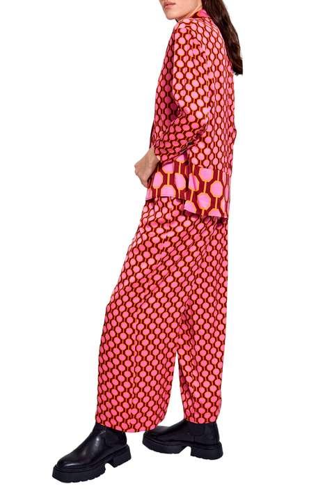 Parfois Атласная рубашка с принтом ( цвет), артикул 205014 | Фото 3